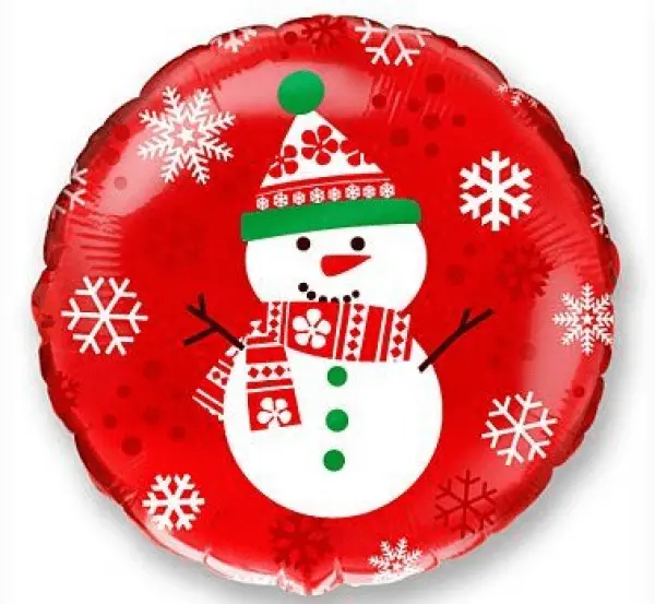 snowman-christmas-round-balloon-46-cm